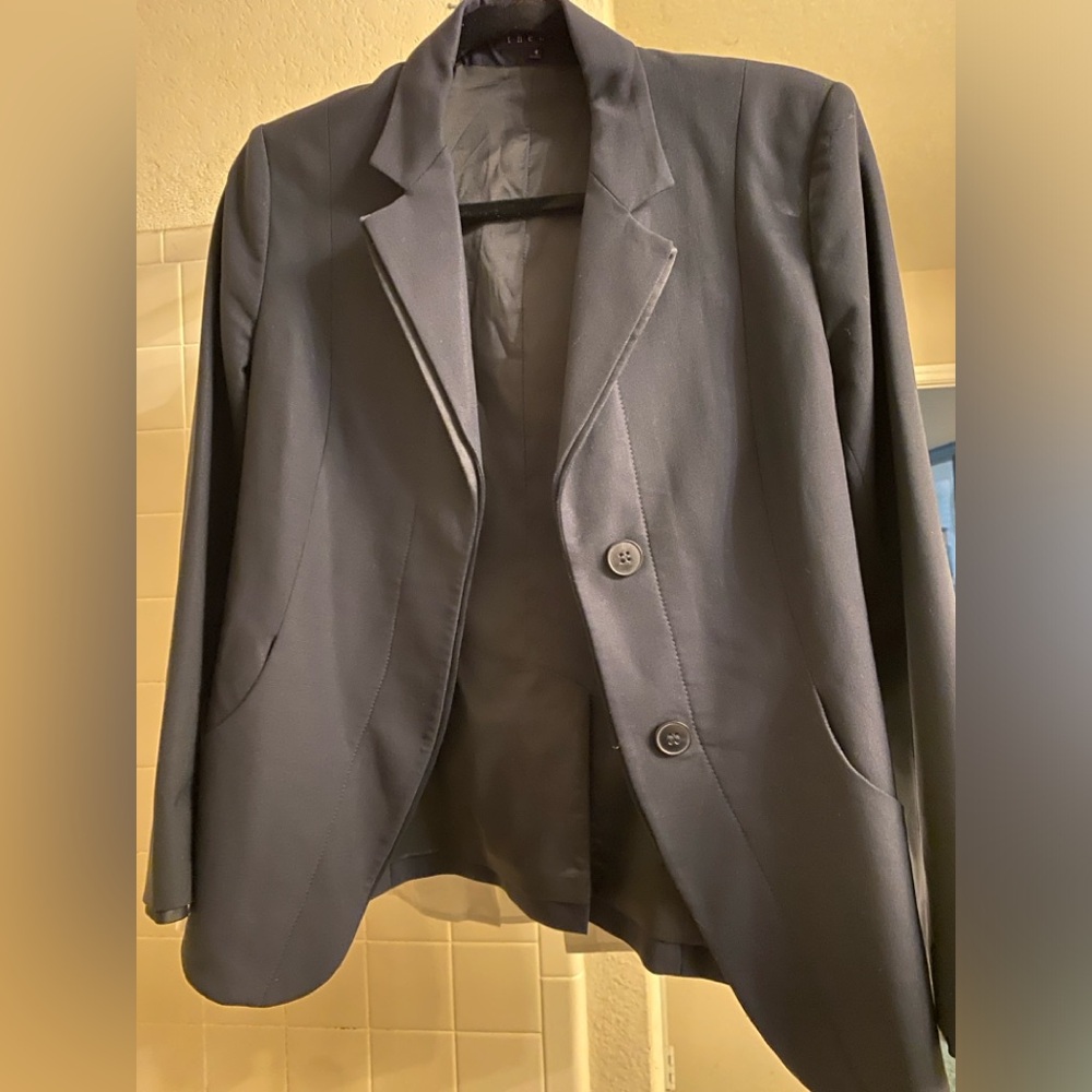 Theory blazer navy blue size 4
